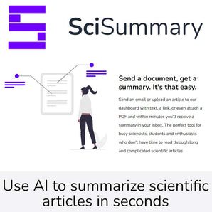 SciSummary - AI Tool To Summarize Scientific Articles