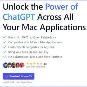 PaletteBrain - Enable ChatGPT Capabilities Across All Mac Apps