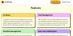 checklist.gg - AI-Powered Checklist Management Tool