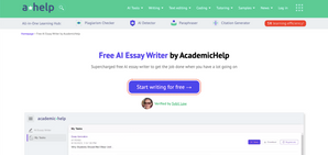 AcademicHelp.net -  AI Essay Writer & AI Students Tools